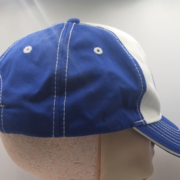 Snap Tea From Snapple Blue and White Logo Hat Cap Adjustable Strap One Size Fits - Picture 4 of 5